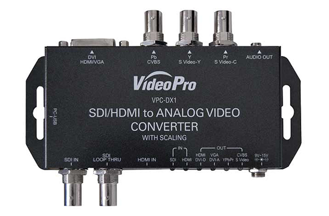 新しい ショップおひさまメディアエッジ VideoPro SDI HDMI to ANALOGコンバータ VPC-DX1